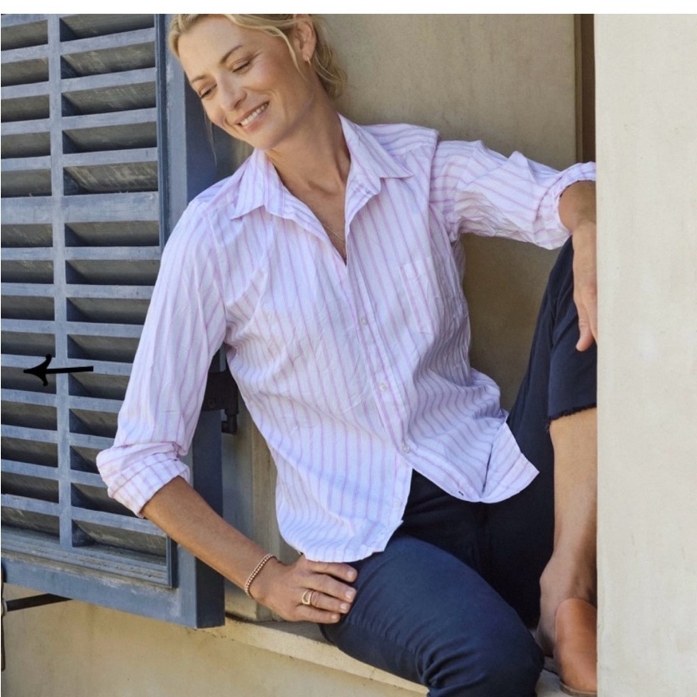 Frank & Eileen Barry Multi Strips Shirt